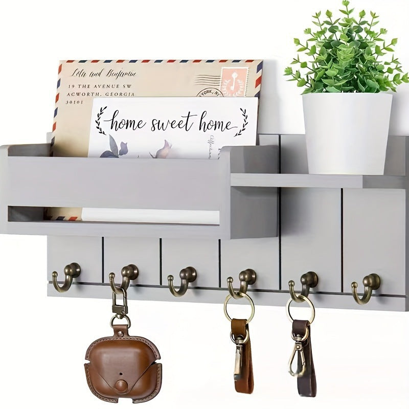 đ„ WallâMounted Mail & Key Holder