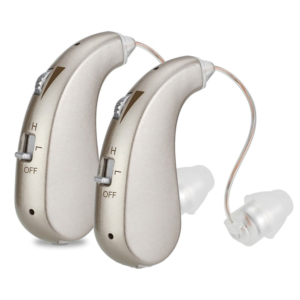 USB-Rechargeable BTE Hearing Aids with Noise Reduction – Designed for Seniors