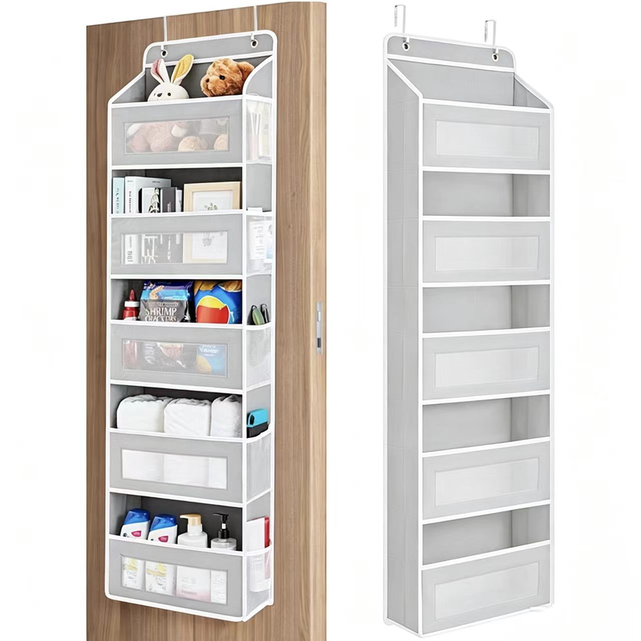 🧸Door Hanging Storage Rack - 5+5 Pockets for Everyday