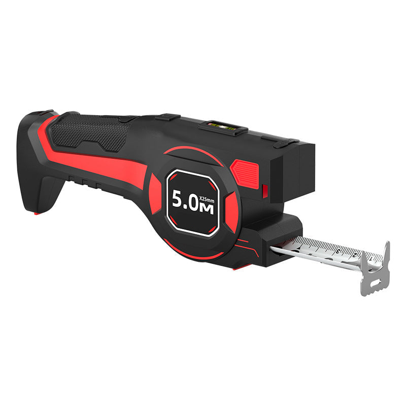 🔦 2-in-1 Tape Measure with Laser Guide 📏 Laser alignment + standard tape🛠️