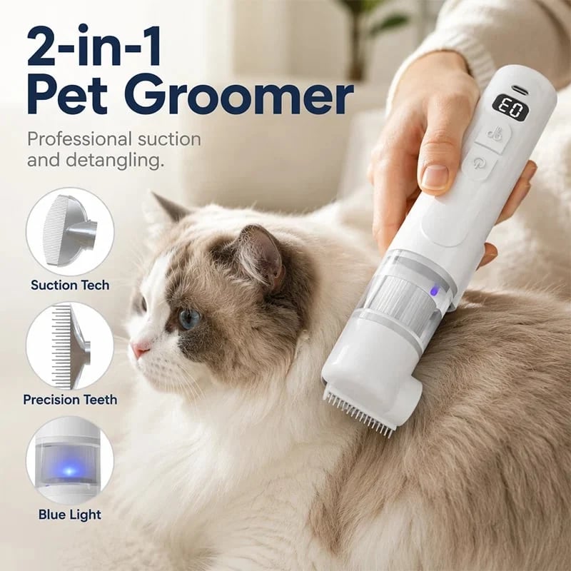 🔥Hot Sale - 49% OFF🐶Electric Pet Flea Remover and Detangling Comb
