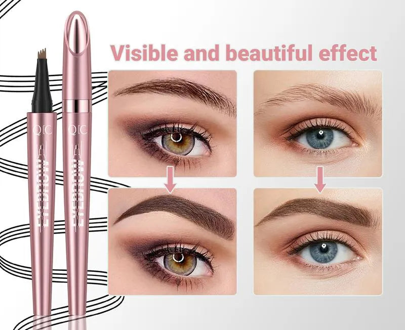✨Last Day Buy 1 Get 1 Free🖌️ Waterproof Micro-Fork Brow Pencil – Natural Hair-Like Brows