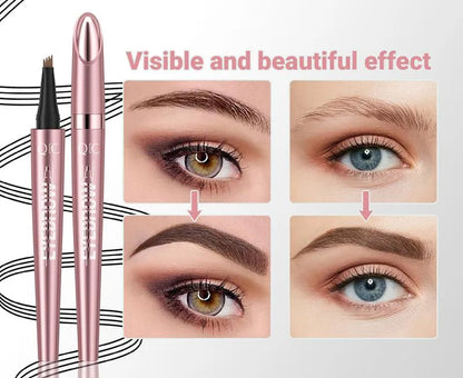 ✨Last Day Buy 1 Get 1 Free🖌️ Waterproof Micro-Fork Brow Pencil – Natural Hair-Like Brows
