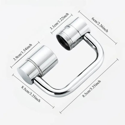🛠️ 360° Rotatable Faucet Extender – Splash-free and flexible