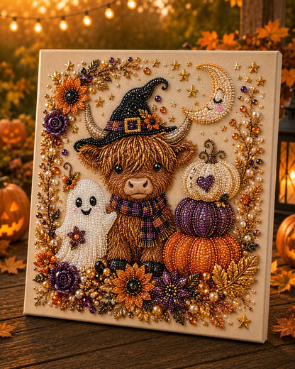 Last Day 60% OFF ✨ Halloween Pearl Art DIY Kit – Turn Tiny Pearls into Spooky-Cute Magic
