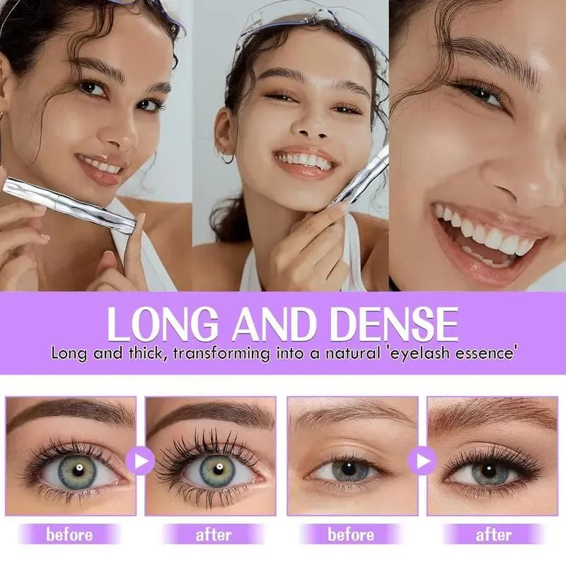 🎁 BUY 1 GET 1 ✨ Eyelash Primer,Tubular Eyelash Primer,WaterproofLong Curling Mascara,Natural And Non-Smudged