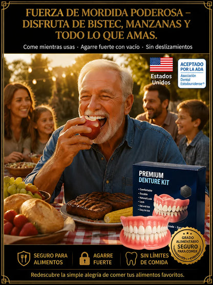 😁🦷 Prótesis dental completa médica certificada por ADA de EE. UU.