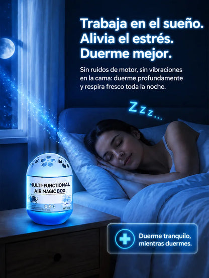 Caja eliminadora de polvo de nivel micrométrico