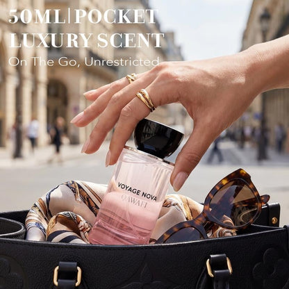 🔥Last Day 49% OFF🌹Voyage Nova | Rosey Fruity Floral | Extrait De Parfum  | Long Lasting Luxury Fragrance