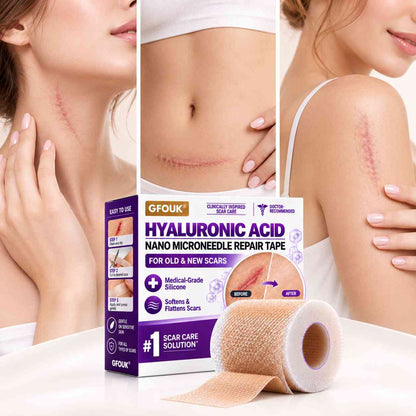 ✅GFOUK® Hyaluronic Acid Nano Microneedle Repair Tape🦘👨‍⚕️