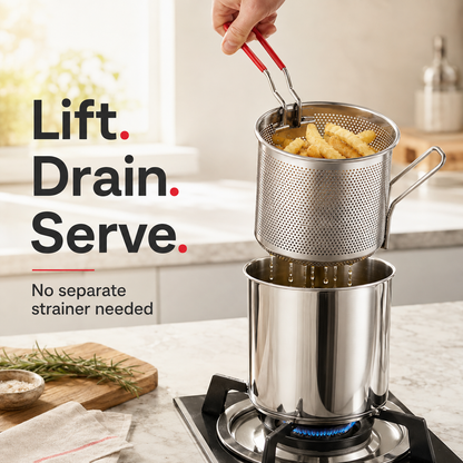 🍟 Home Mini Deep Fryer – Skip Takeout, Make Fresh Fries & Snacks Anytime