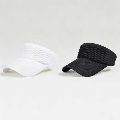 2-Pack Women's High Ponytail Sun Visor Hats