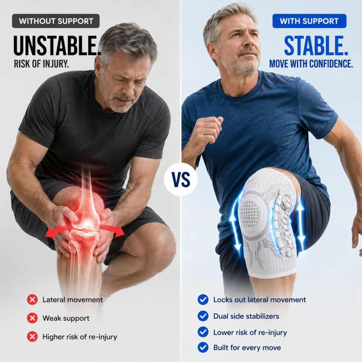 KneeFlex Pro - 70% OFF - Adjustable Compression Advanced Knee Brace