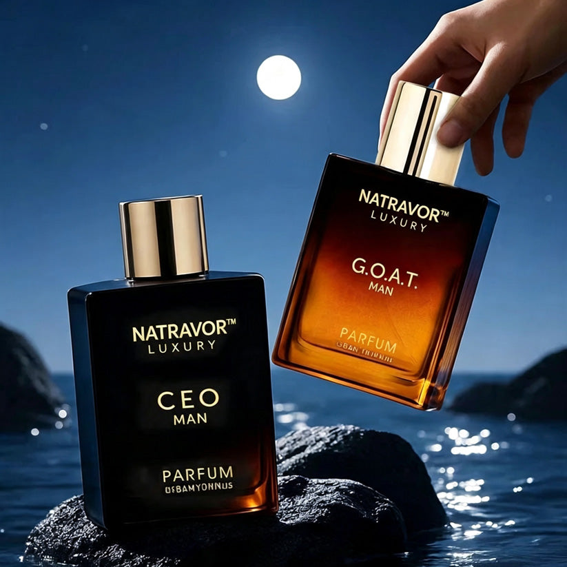 Gentlemen’s Fragrance Set with CEO MAN Perfume & G.O.A.T MAN Aroma