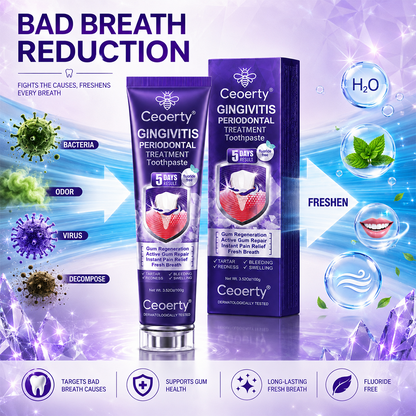 🦷Ceoerty® Gingivitis Periodontal Treatment Toothpaste🏆✨