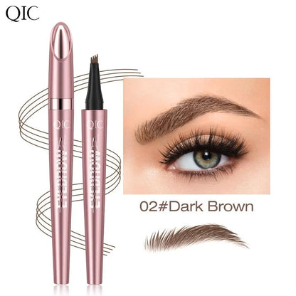 ✨Last Day Buy 1 Get 1 Free🖌️ Waterproof Micro-Fork Brow Pencil – Natural Hair-Like Brows