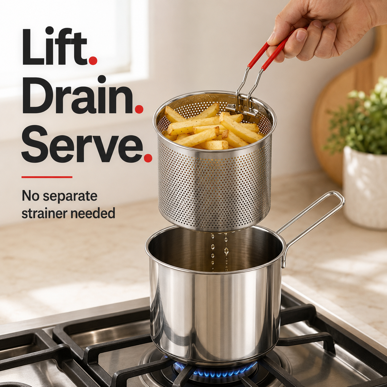 🍟 Home Mini Deep Fryer – Skip Takeout, Make Fresh Fries & Snacks Anytime