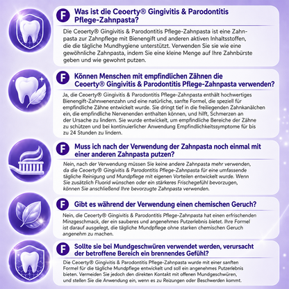 Ceoerty® Gingivitis and Periodontitis Care Toothpaste