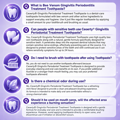 🦷Ceoerty® Gingivitis Periodontal Treatment Toothpaste🏆✨