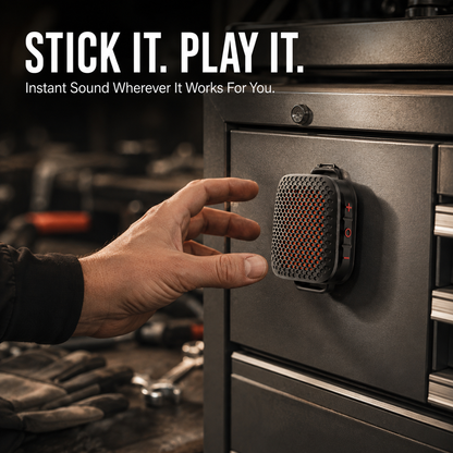 🔊🔥🔊 2026 NEW MAGNETIC CLIP-ONBLUETOOTH SPEAKER IPX7 WATERPROOF, TWS STEREO & ULTRA-LIGHT WEARABLE DESIGN