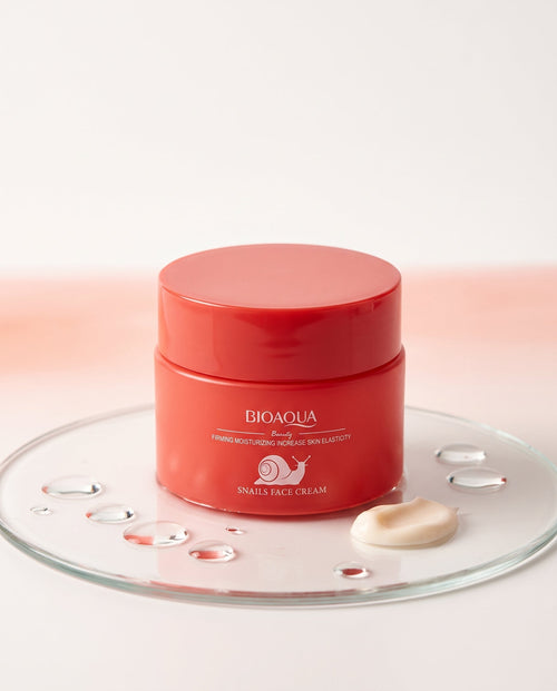 BIOAQUA Snails Face Cream — Crema facial hidratante 60 g