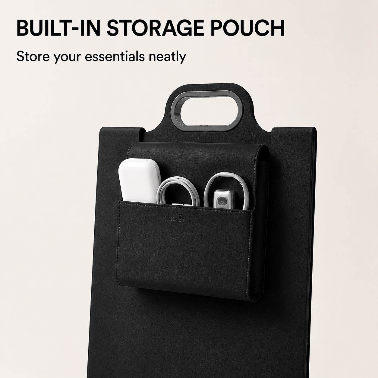 💼The All-In-One Mobile Workstation Sleeve | Built-In 15W Multi-Device Wireless Charger, Ergonomic Laptop Stand & Mousepad (Fits up to 16")