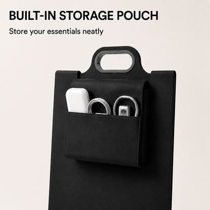 💼The All-In-One Mobile Workstation Sleeve | Built-In 15W Multi-Device Wireless Charger, Ergonomic Laptop Stand & Mousepad (Fits up to 16")