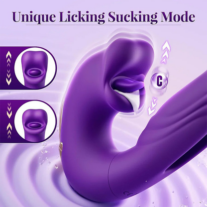 💋 Limited-time offer 💋 2026 Upgraded 4-in-1 Flapping & Licking Vibrator