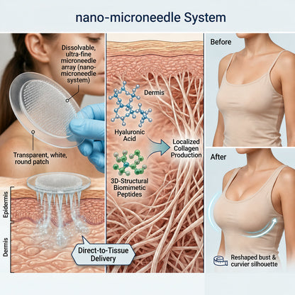 💥Targeted Breast Enhancement Advanced Nano Microneedle Patch