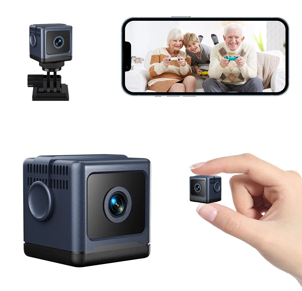 Smart WiFi Security Camera – 1080P HD, Night Vision, Motion Detection, Low Power