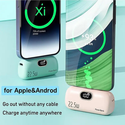 22.5W Fast Charging Capsule Power Bank