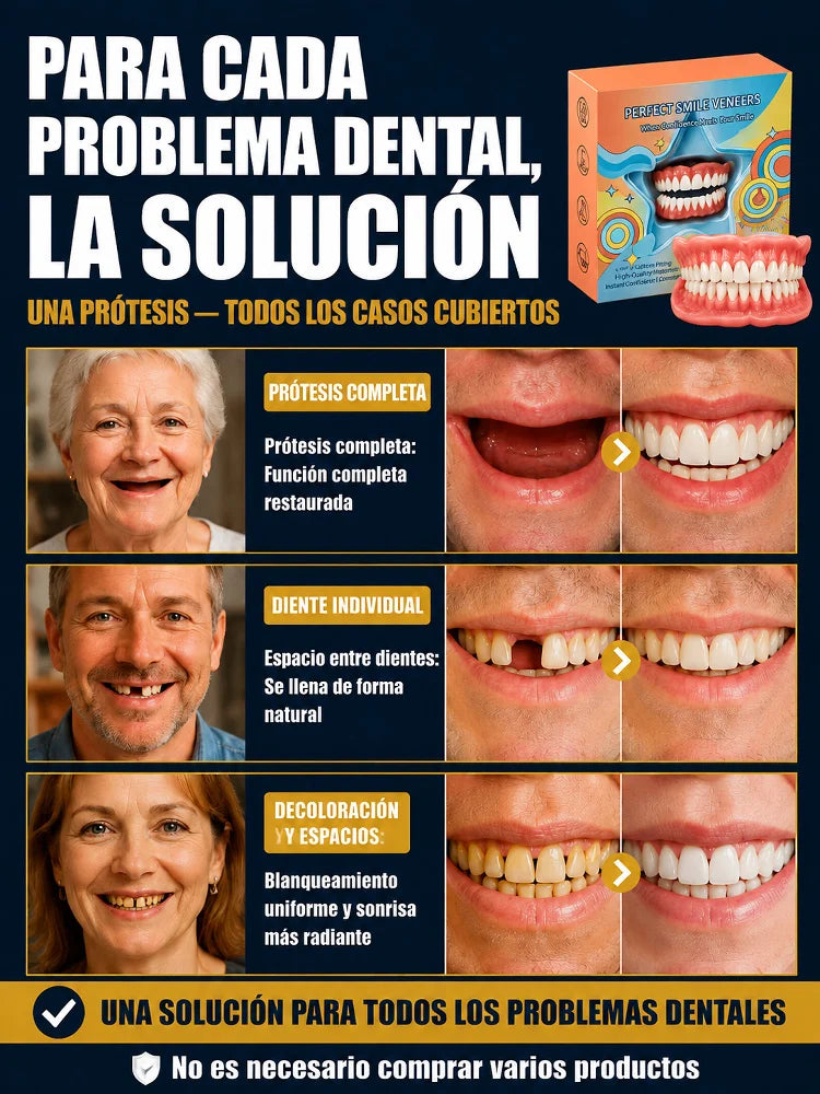 DIY Dentaduras completas de grado médico