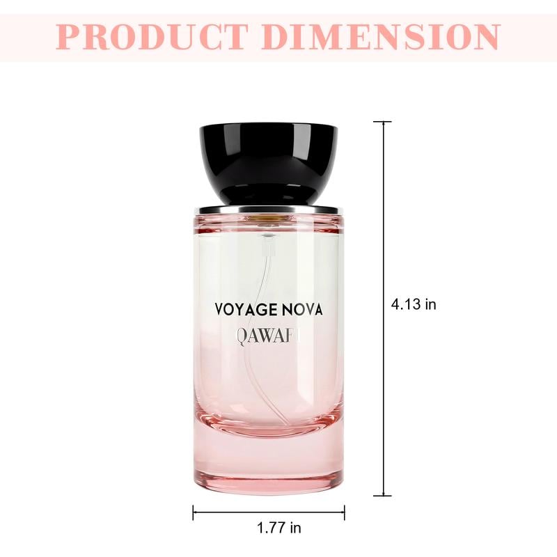 🔥Last Day 49% OFF🌹Voyage Nova | Rosey Fruity Floral | Extrait De Parfum  | Long Lasting Luxury Fragrance
