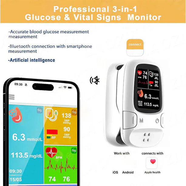 ✨ Limited Offer🎉Hotplex® Develops Newly Launched NonInvasive Smart Glucose Meter