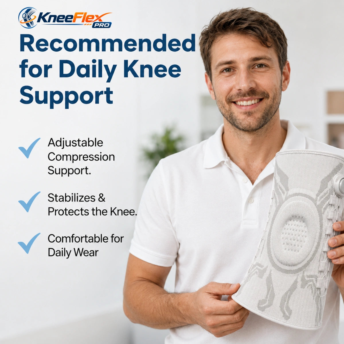 KneeFlex Pro - 70% OFF - Adjustable Compression Advanced Knee Brace