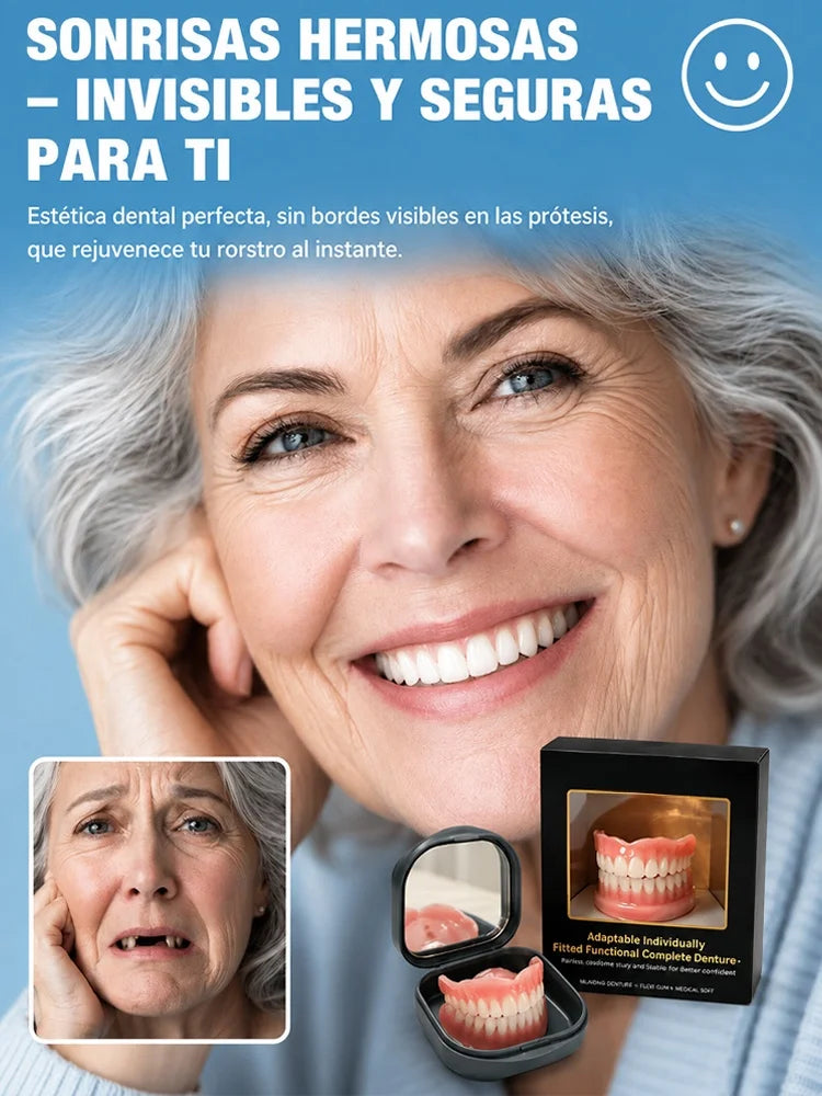 Comfortable and Natural-Looking Dentures for Daily Use