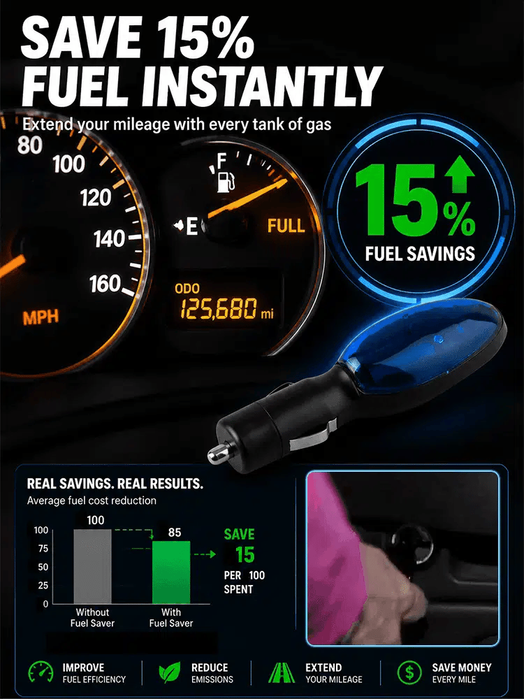 ⚡Car Circuit Protector & Fuel Saver Device 🚗