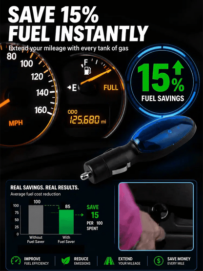 ⚡Car Circuit Protector & Fuel Saver Device 🚗
