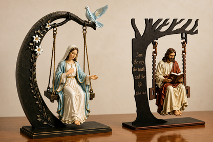 🔥✝️📚Christian Jesus Swing Ornament