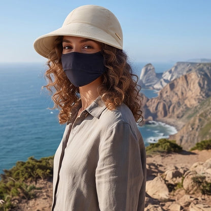 Women's Wide Brim Sun Visor Hat❄️Effective cooling, Blocks 98.3% of UV Rays