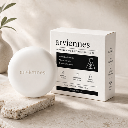 Niacinamide Skin Brightening Soap melasma dark spots freckle