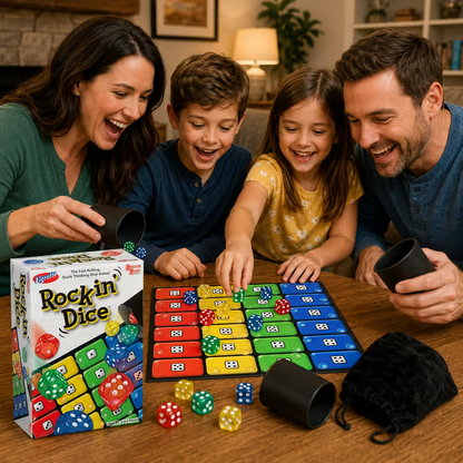 🔥Last Day Sale 50% OFF - 🎲Ligretto Rocking Dice Game