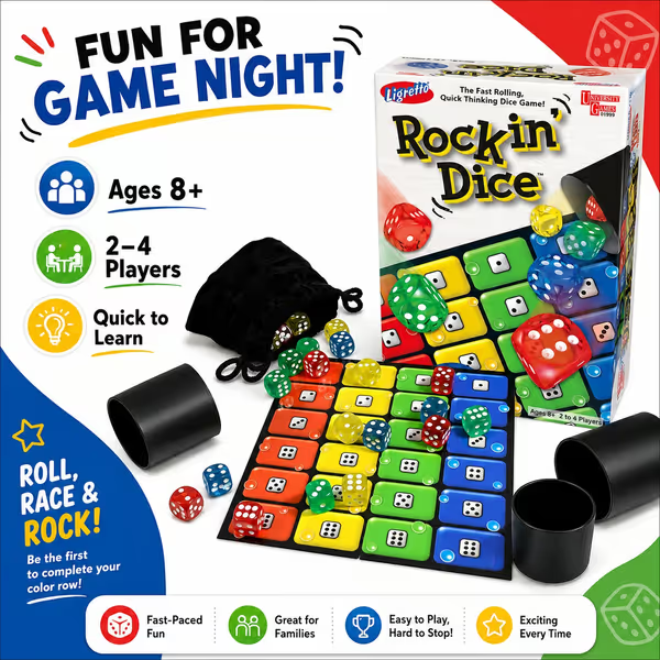 🔥Last Day Sale 50% OFF - 🎲Ligretto Rocking Dice Game