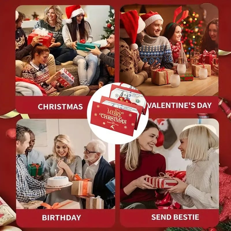 🏆Flash Sale⚡ 50K+ SOLD! Almost Gone- 💸 The Perfect Christmas Cash Gift! 🎄✨ Creative Money Gift Envelope – Make Their Christmas Unforgettable!