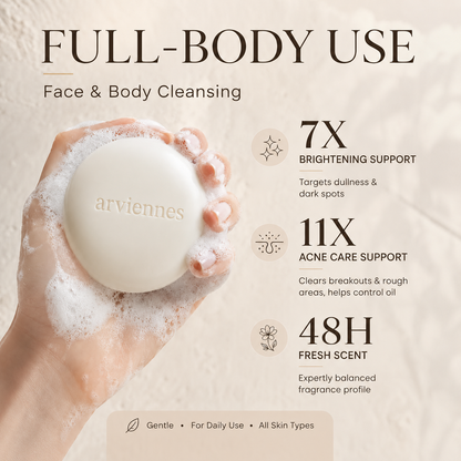 Niacinamide Skin Brightening Soap melasma dark spots freckle