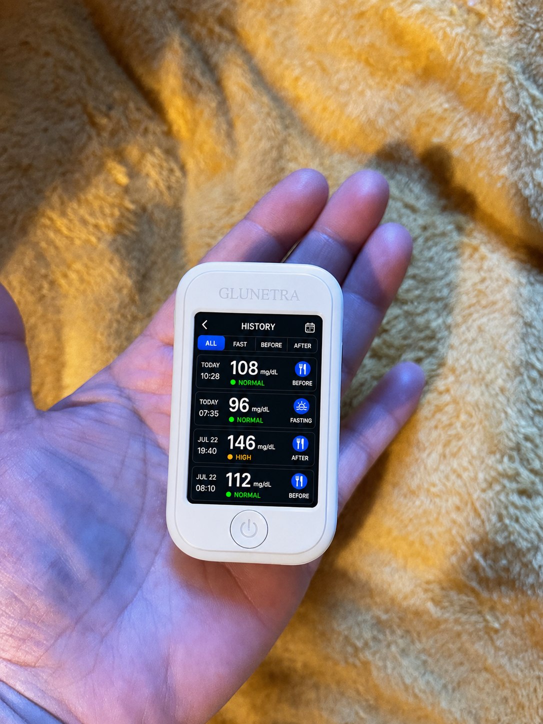 🩺 GLUNETRATM G5 Non-Invasive Glucose & Health Monitor | 🩸 No Finger Pricks Blood Sugar Monitoring Device  | ✅ ADA Licensed Product