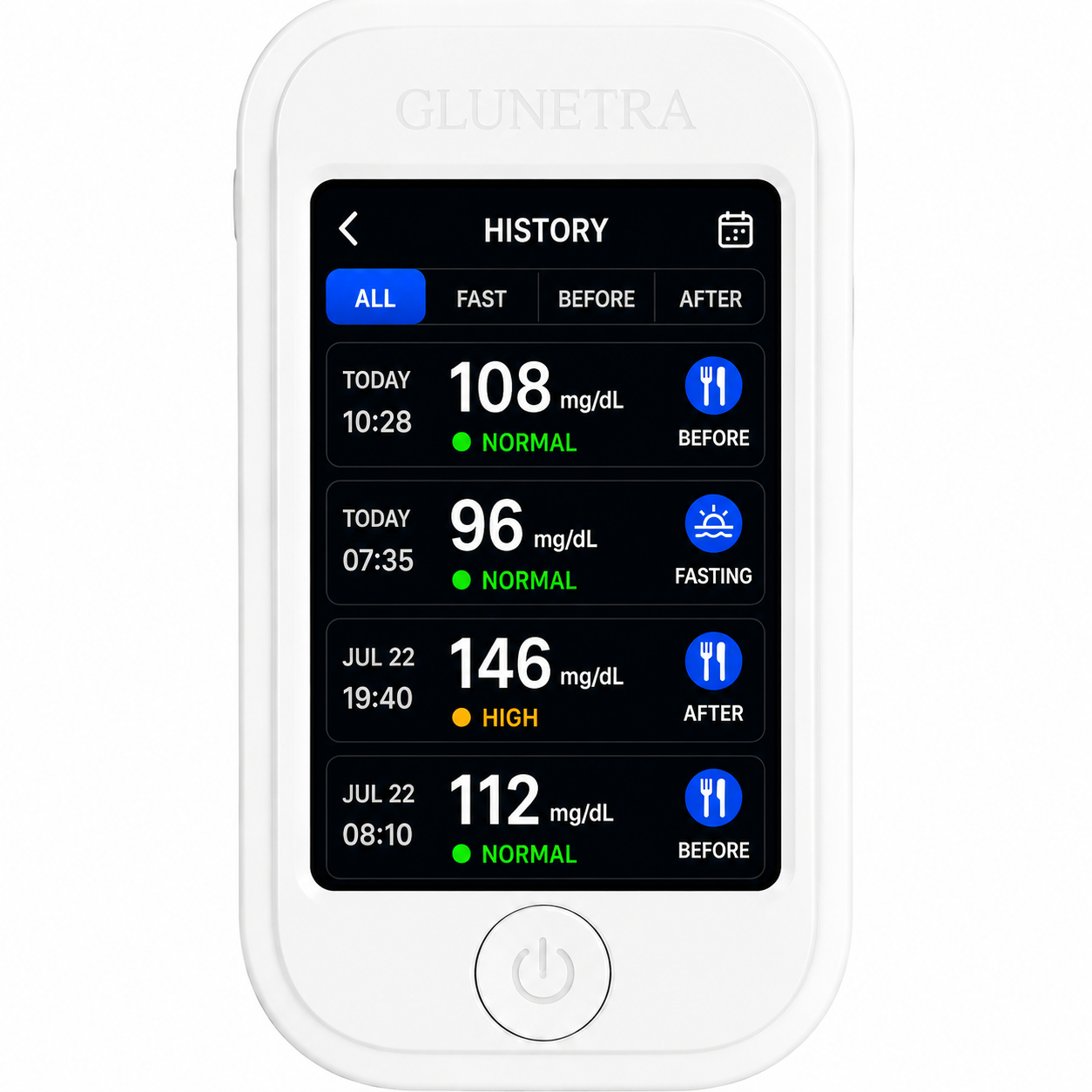 🩺 GLUNETRATM G5 Non-Invasive Glucose & Health Monitor | 🩸 No Finger Pricks Blood Sugar Monitoring Device  | ✅ ADA Licensed Product