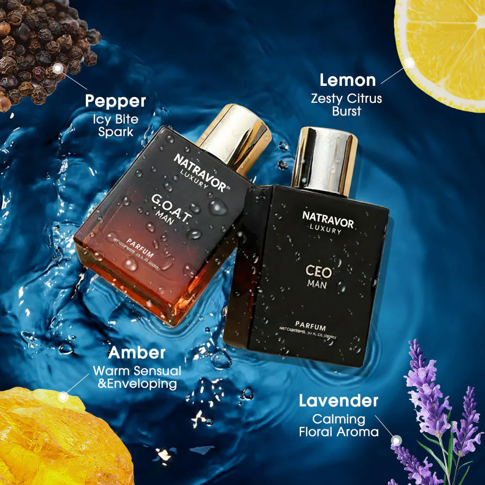 CEO MAN & G.O.A.T MAN Men's Cologne Gift Set