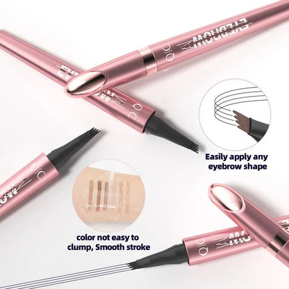 ✨Last Day Buy 1 Get 1 Free🖌️ Waterproof Micro-Fork Brow Pencil – Natural Hair-Like Brows
