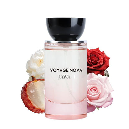 🔥Last Day 49% OFF🌹Voyage Nova | Rosey Fruity Floral | Extrait De Parfum  | Long Lasting Luxury Fragrance